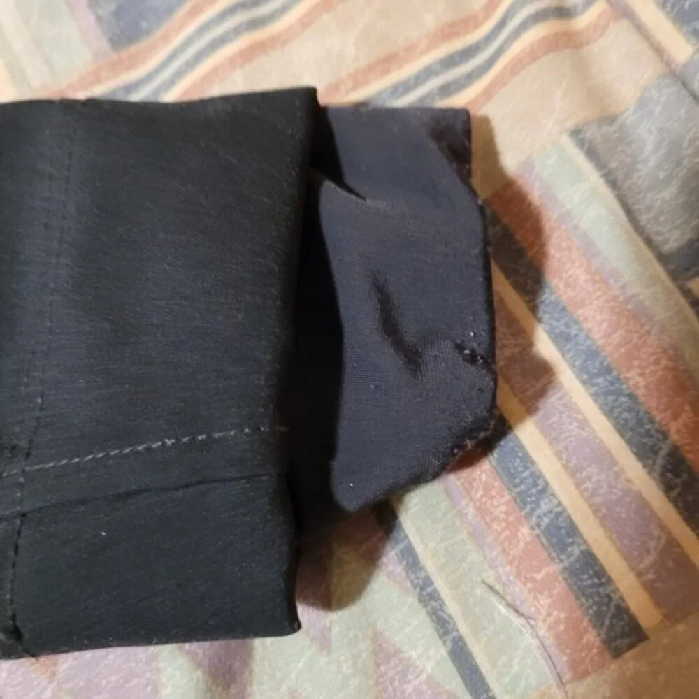 The North Face Jacket Women s Size Small Solid Black Lined Sherpa Full full zip - Picture 4 of 5